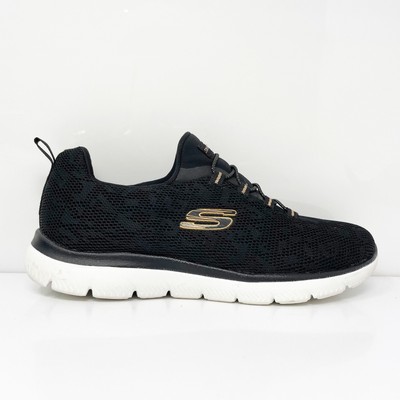 

Skechers Womens Summits 149037 Черная повседневная обувь Кроссовки Размер 6.5, Черный, Summits