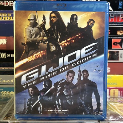G.I. Joe The Rise of Cobra 2009 New Blu-ray Channing Tatum Sci-Fi Action GI Joe