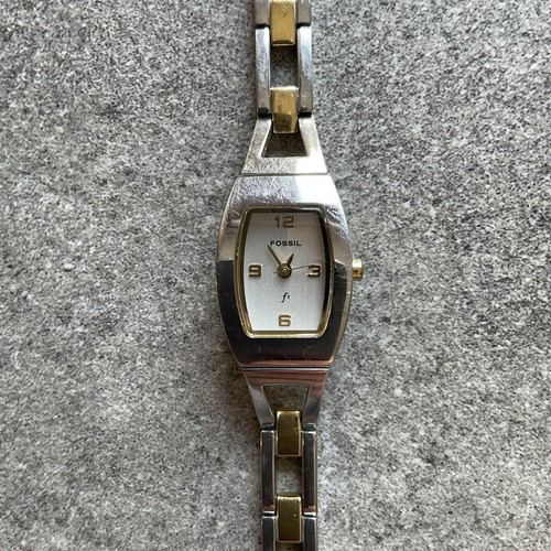 Fossil Womens Watch Two Tone Stainless Steel Case And Band W  display picture 3