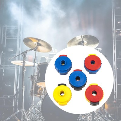 5Pcs Cymbal Quick Release Nut Replace Parts Sturdy for Drum Cymbal Accessory