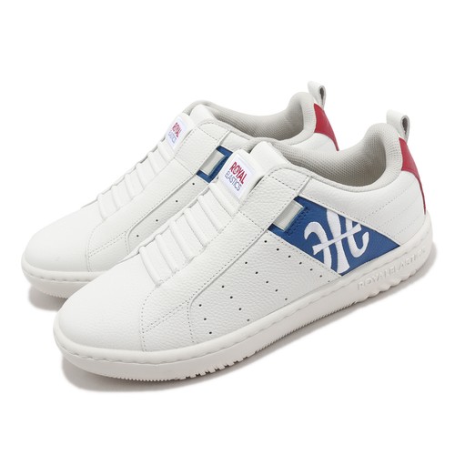 

Royal Elastics Icon 2.0 White Blue Red Мужские слипоны в стиле кэжуал 06522-015, Белый, Icon 2.0