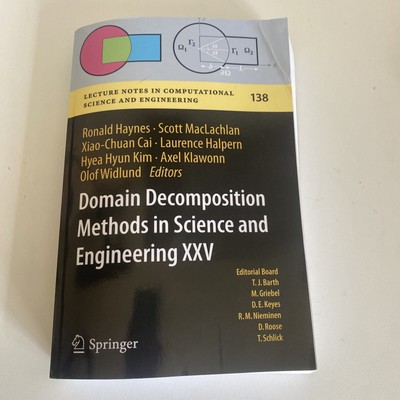 Domain Decomposition Methods in Science and Engineering XXV - 9783030567521