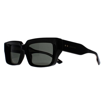 Pre-owned Gucci Sunglasses Gg1529s 001 Black Gray