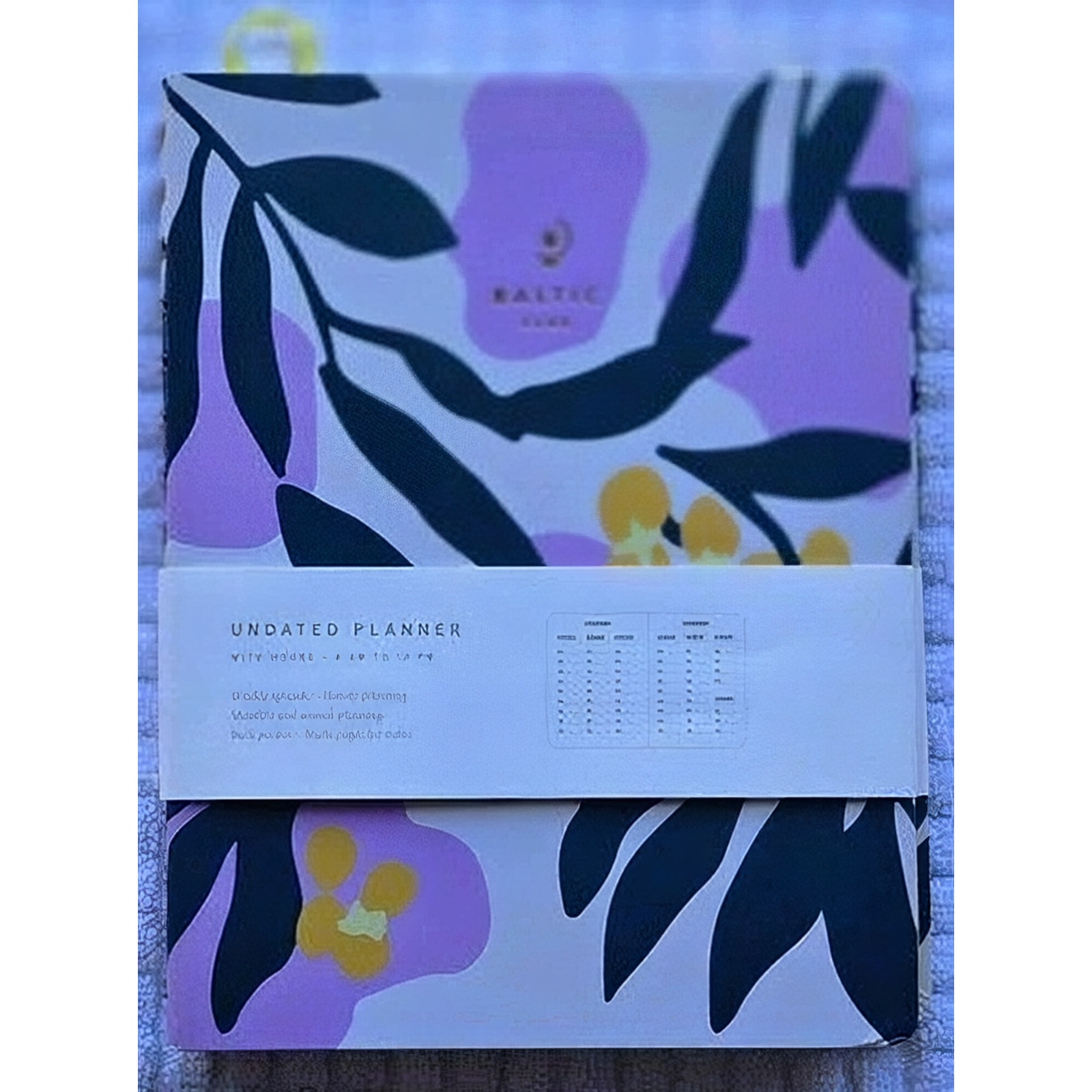 Medium Undated Hourly Weekly Planner | Appointment Organizer for Adults