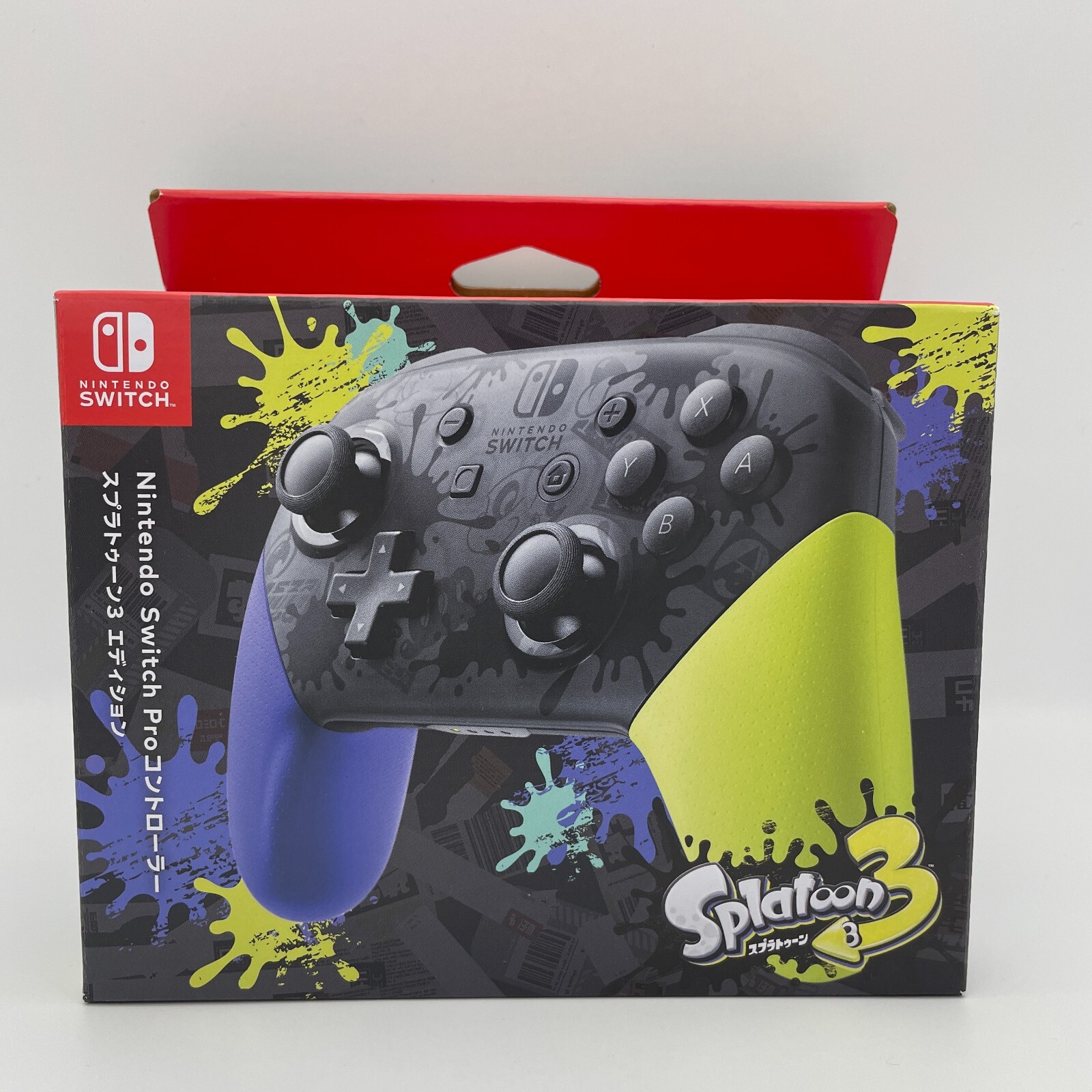 Nintendo Switch Pro Controller Splatoon 3 Edition Brand New
