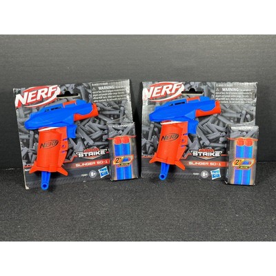 **Lot of 2** Nerf - Alpha Strike - Slinger SD-1 w/ 2 Darts