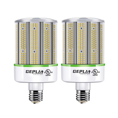 UL Listed 2-Pack 200W LED Corn Light Bulb, E39 Mogul Base 5000K Daylight 28,0...