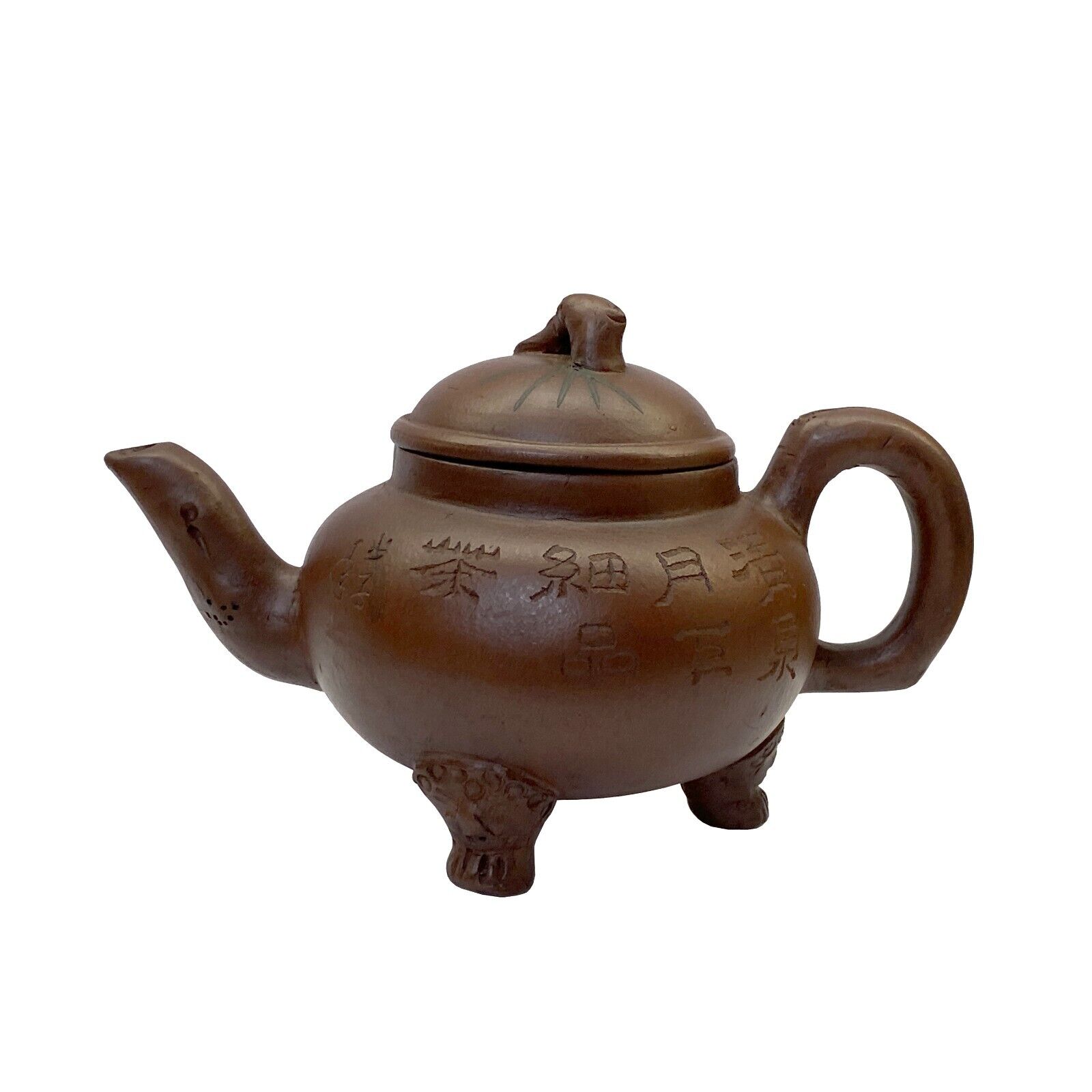 Chinese Handmade Yixing Zisha Clay Teapot With Artistic Accent ws2282S Chinese Handmade Yixing Zisha Clay Teapot With Artistic Accent ws2282S