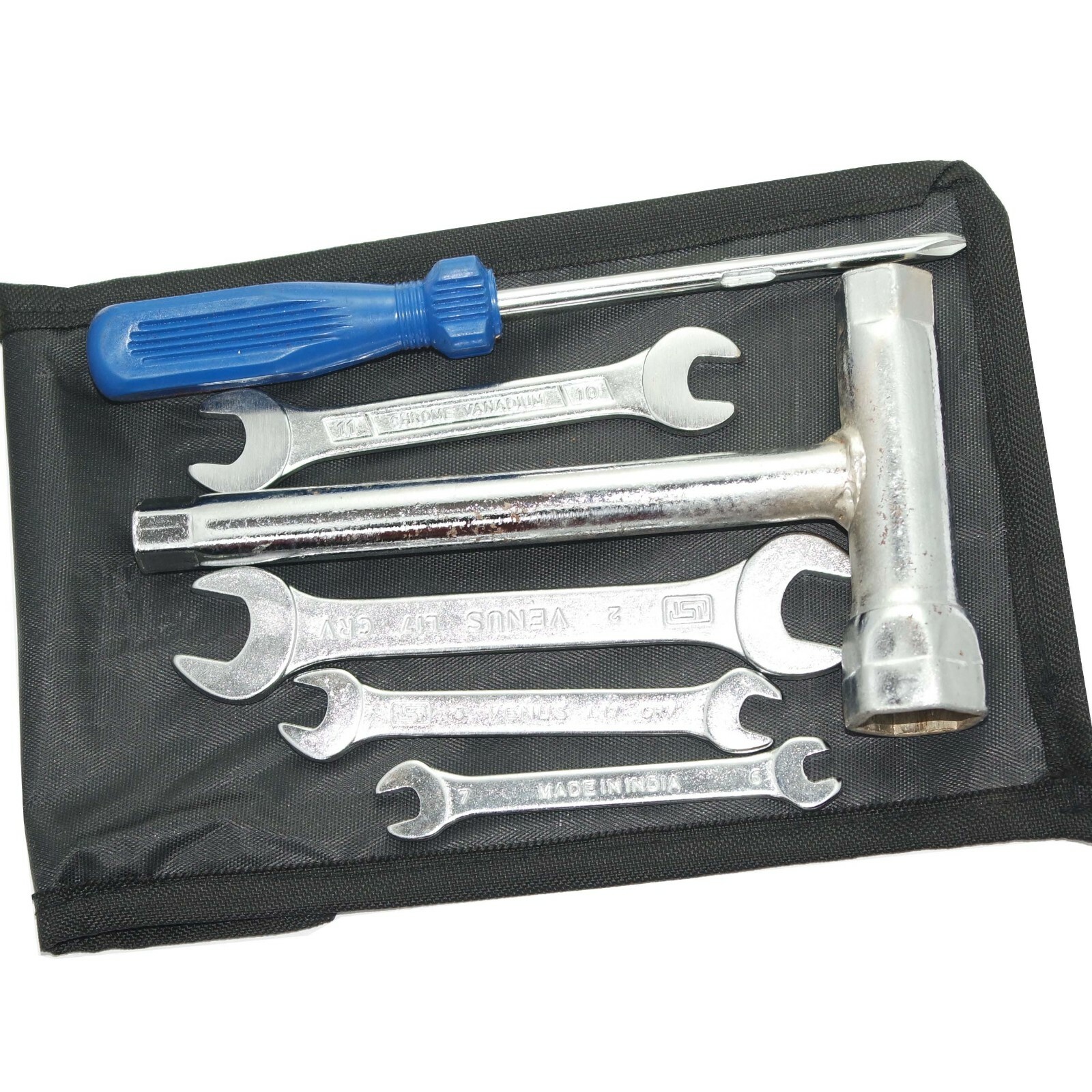 Vespa Complete Hand Tool Kit 6 Piece With Black colour Pouch  