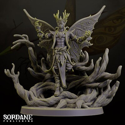 Illentar, The Fairy King - Pose 2A | Big Bad Evil Guy | Arcane Minis | 30mm