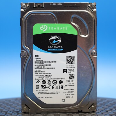 Seagate SkyHawk Surveillance 4TB SATA 3.5'' Hard Drive ST4000VX007