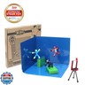STIKBOT Zing Zanimation What The Bot Special Action Figures and Animation Set, Includes 3, 1 Mobile Phone Tripod and 2-in-1 Stage, Stop Motion Animation, Great for Kids Ages 4 and Up