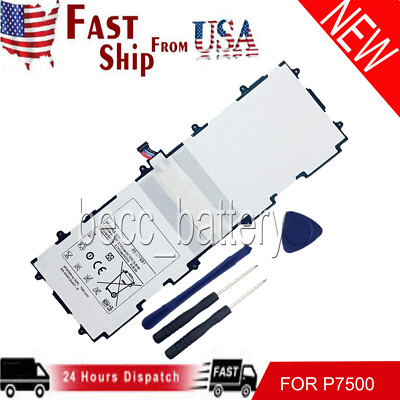 Battery SP3676B1A For Samsung Galaxy Tab 2 10.1 GT-P5100 P5110 P5113 P7500 +tool