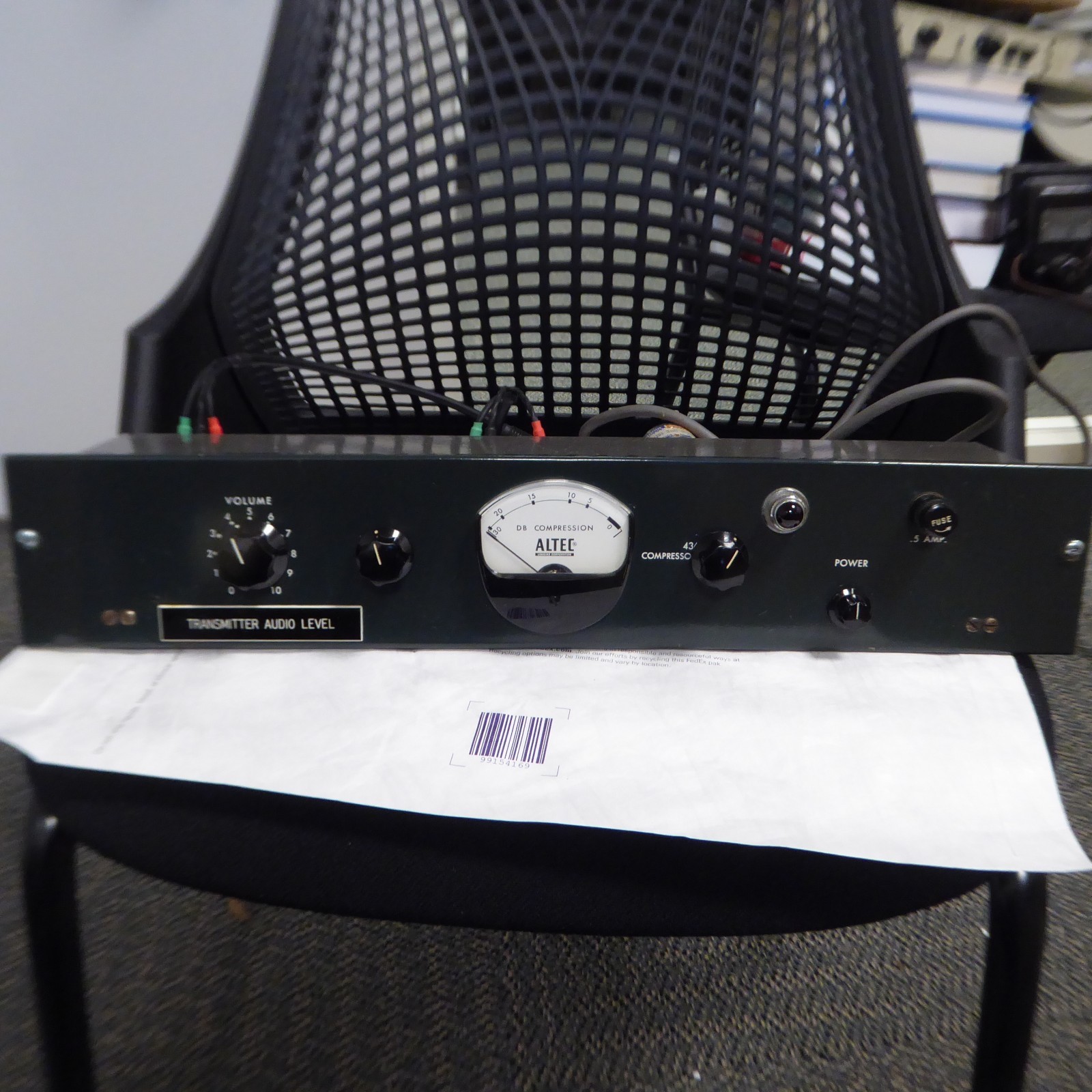 Altec 436B Tube Compressor modded, plus 2x NOS tubes XLR pigtails