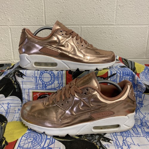 Nike Air Max 90 “llic Pack” 3色 WMNS GOLD CHROME ROSE Women's Air Max 90 Metallic 'Rose Gold' Release Date. Nike SNKRS