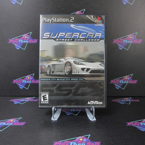 Supercar Street Challenge PS2 PlayStation 2 + Reg Card