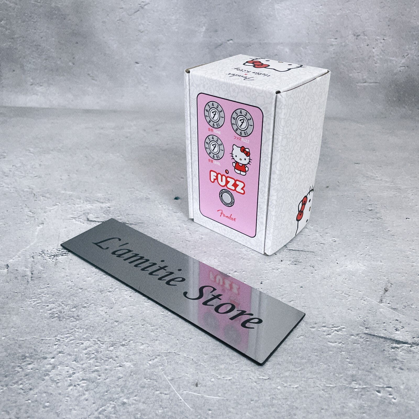 Fender x Hello Kitty Fuzz Pink Guitar Effect Pedal Compact
