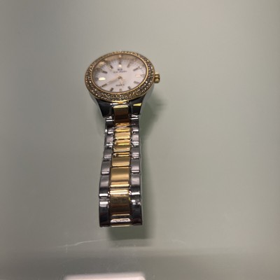 Diamond Women Watch BS BEE SISTER Quartz Ladies GOLD Stainless