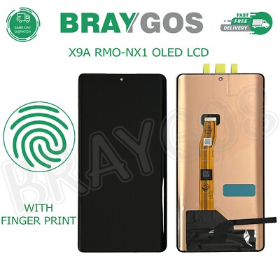 For Huawei Honor X9a RMO-NX1 OLED LCD Display Touch Screen Digitizer Assembly