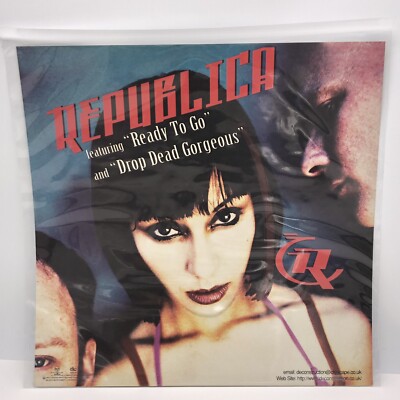 Republica PROMO POSTER 12X12 Feat  Ready to Go'' And  Drop Dead Gorgeous 