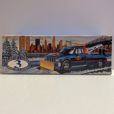1996 Collector's Ed. Sunoco Tow Truck & Snow Plow Twin Towers Unopened MINT BOX
