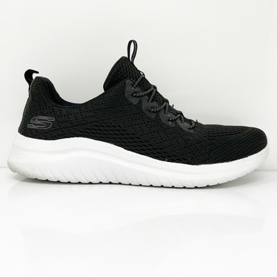 

Skechers Womens Ultraflex Bungee 12550 Черные кроссовки для бега Размер 10, Черный, Ultraflex Bungee