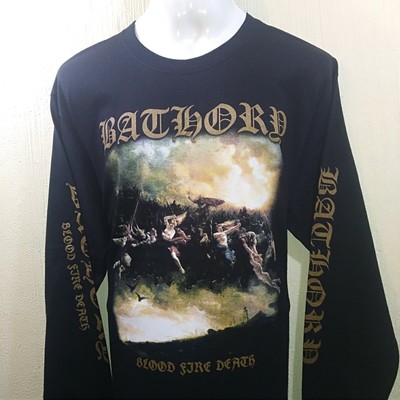 Купить BATHORY Blood Fire Death BLACK 