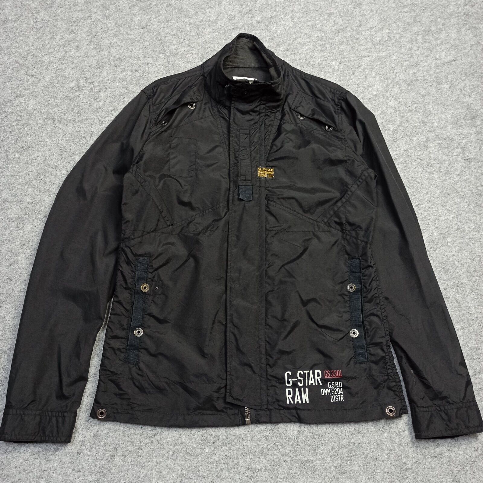 G-Star RAW Men Overshirt Jacket Size M Slim Black G-Star RAW Men Overshirt Jacket Size M Slim Black