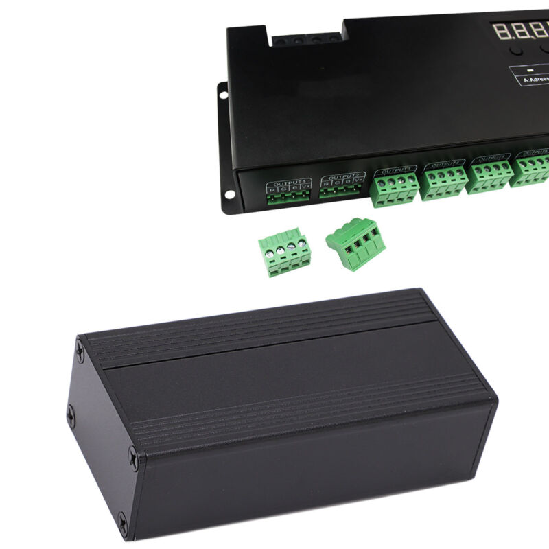 Project Box Sandblasting Black 1.25‑1.5mm Circuit Board Aluminum Enclosure MT8