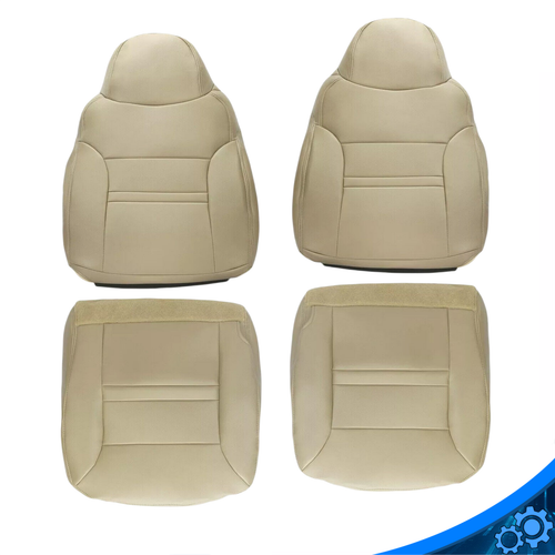 Чехлы на верхние и нижние сиденья водителя/Пассажира бежевого цвета для Ford Excursion 2000-2001 годов выпуска