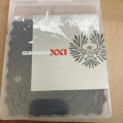 SRAM PC Xx1 Eagle Hollow Pin Chain 12 Speed 126 Links Black