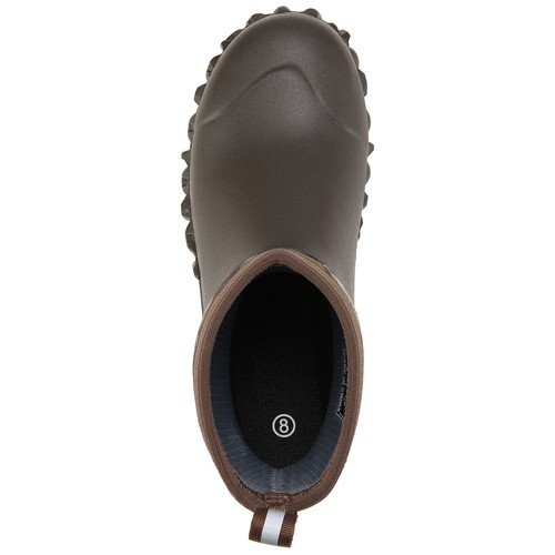 HISEA Men's Ankle Rain Boots Waterproof Outdoor Mud Garden Chore Casual Working