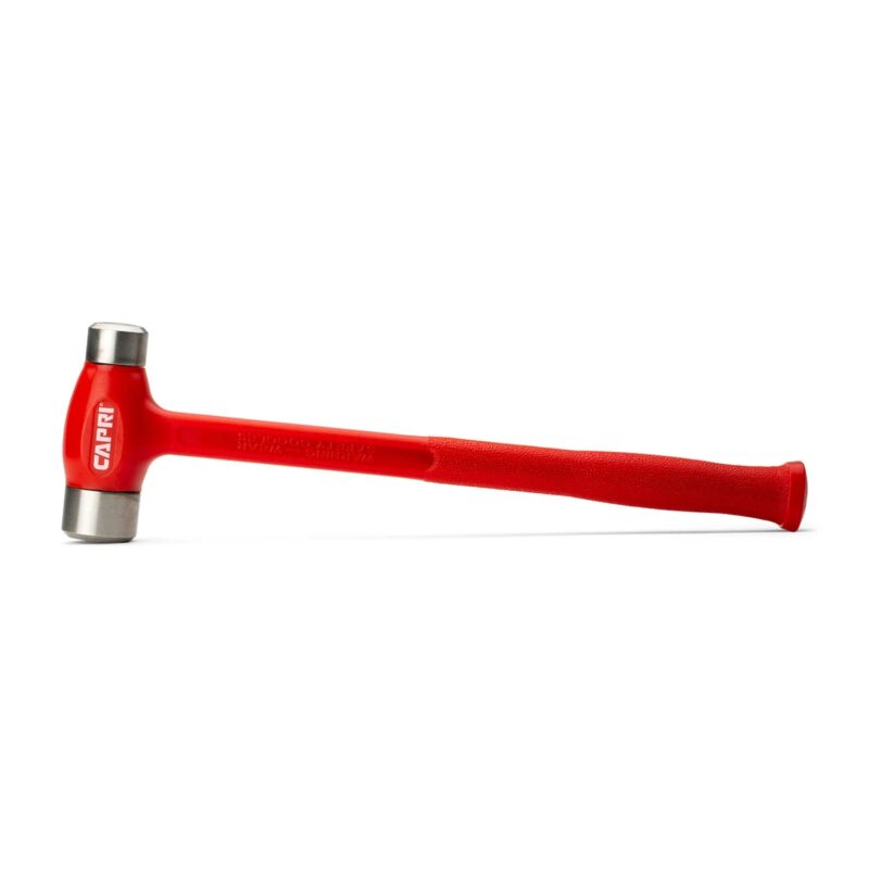 Capri Tools 50 Oz. Dual Steel Faced Dead Blow Hammer, Made In Usa