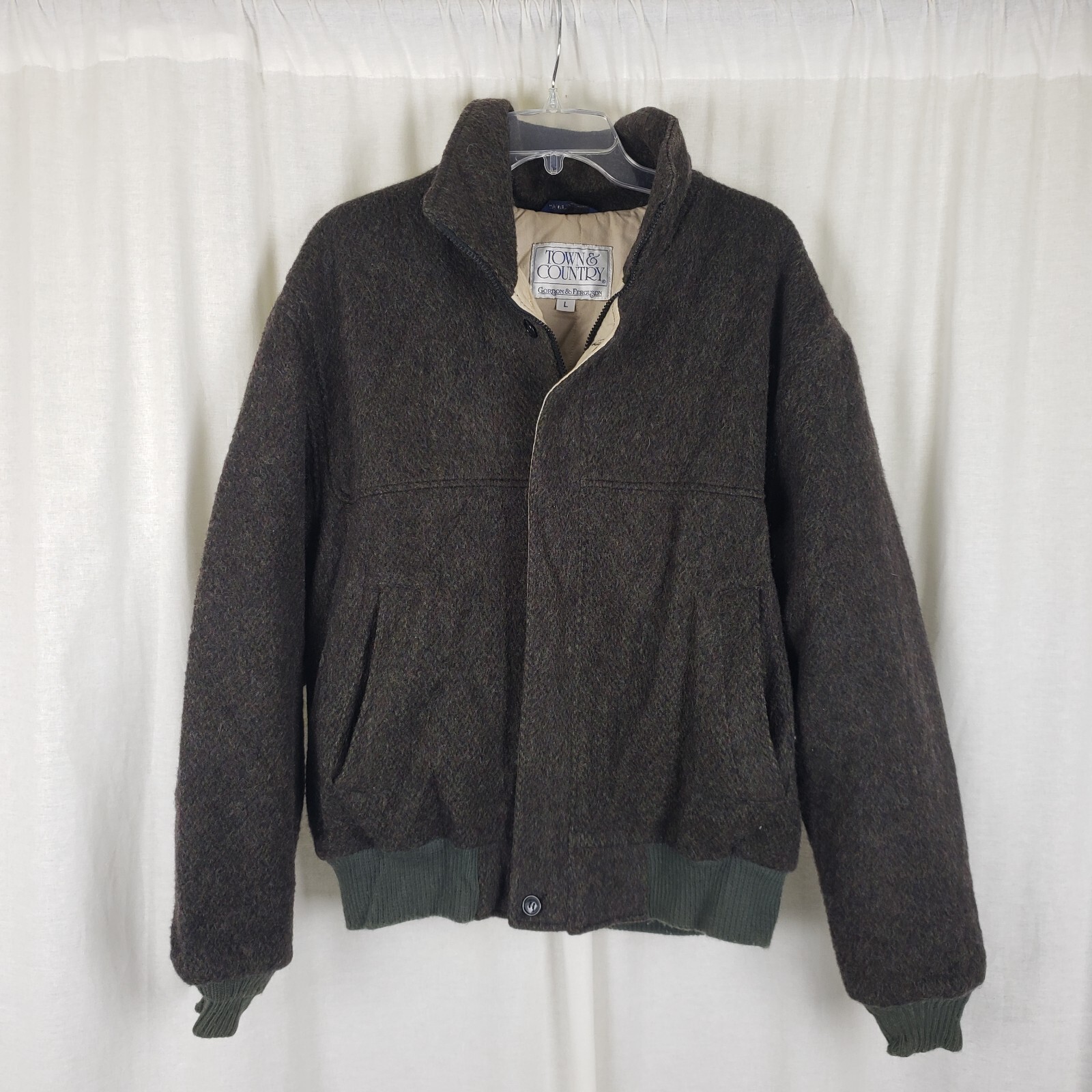 Vintage Town & Country Gordon & Ferguson Mottled Tweed Wool