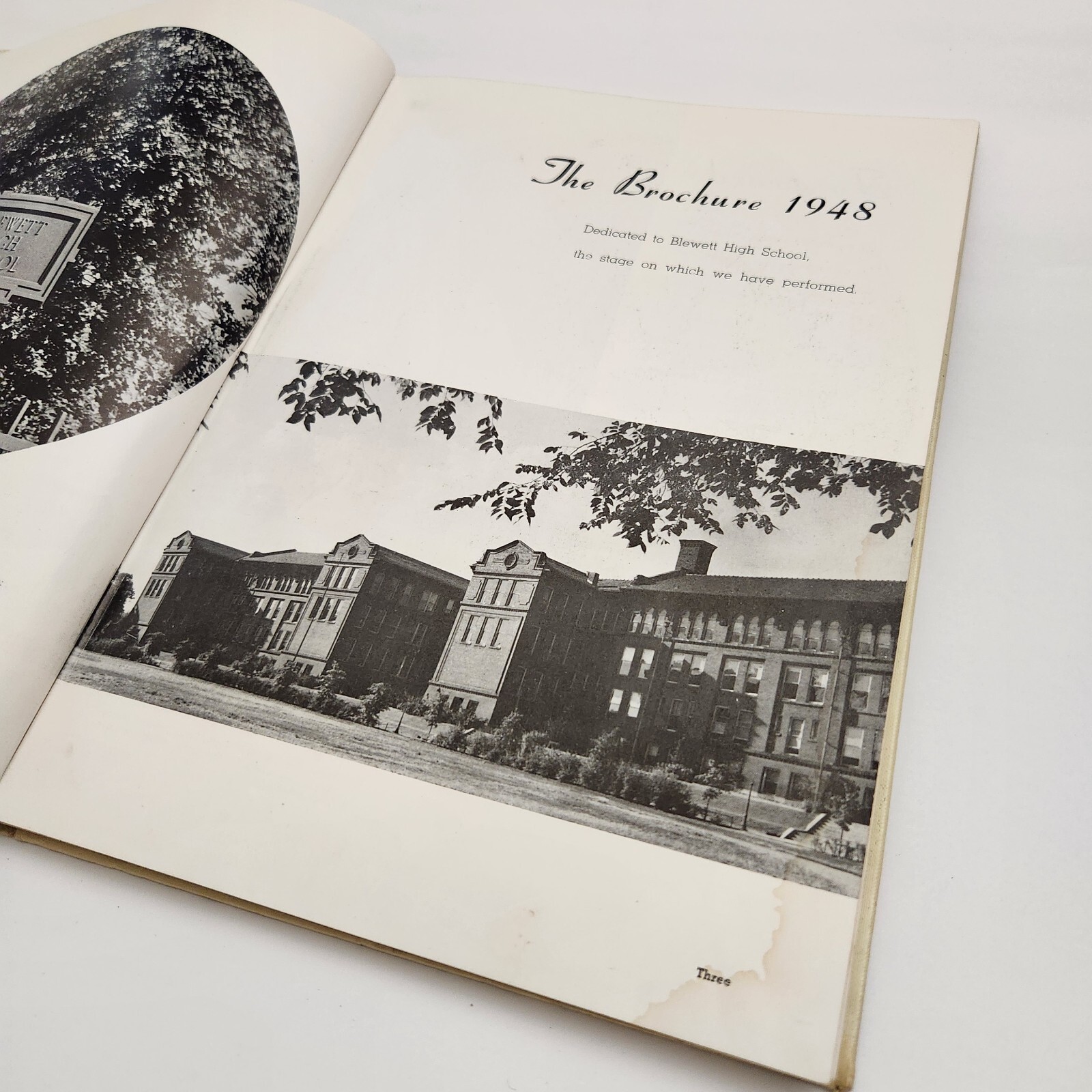 Vintage Yearbook: The Brochure 1948 - Blewett High School