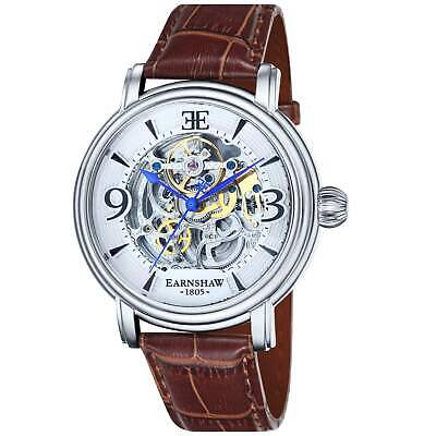 Pre-owned Thomas Earnshaw Longcase Automatic Cloud White Watch - Brand