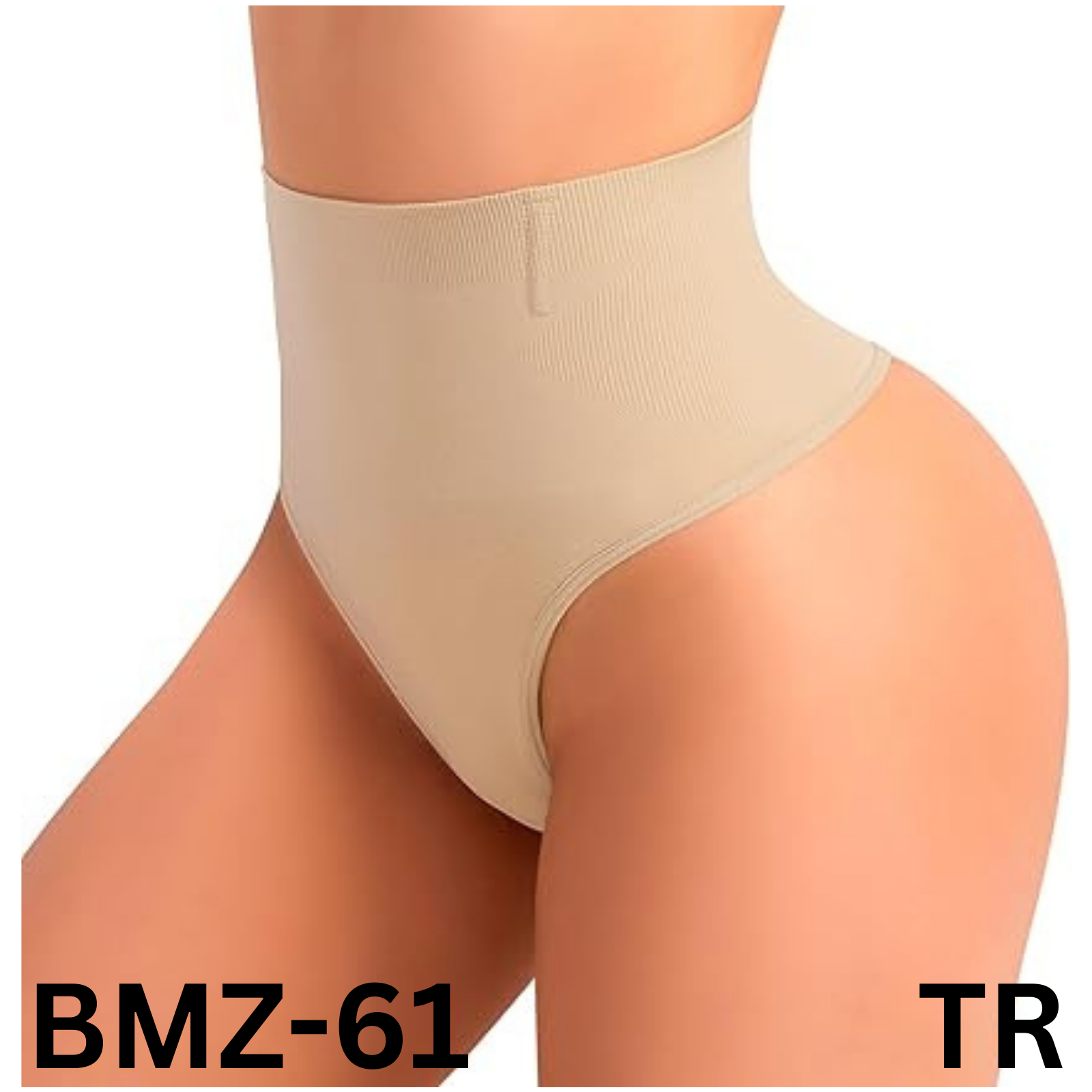 HMQ Tummy Control Thong Shapewear Womens Girdle Panties Seamless Shaping Thong L
