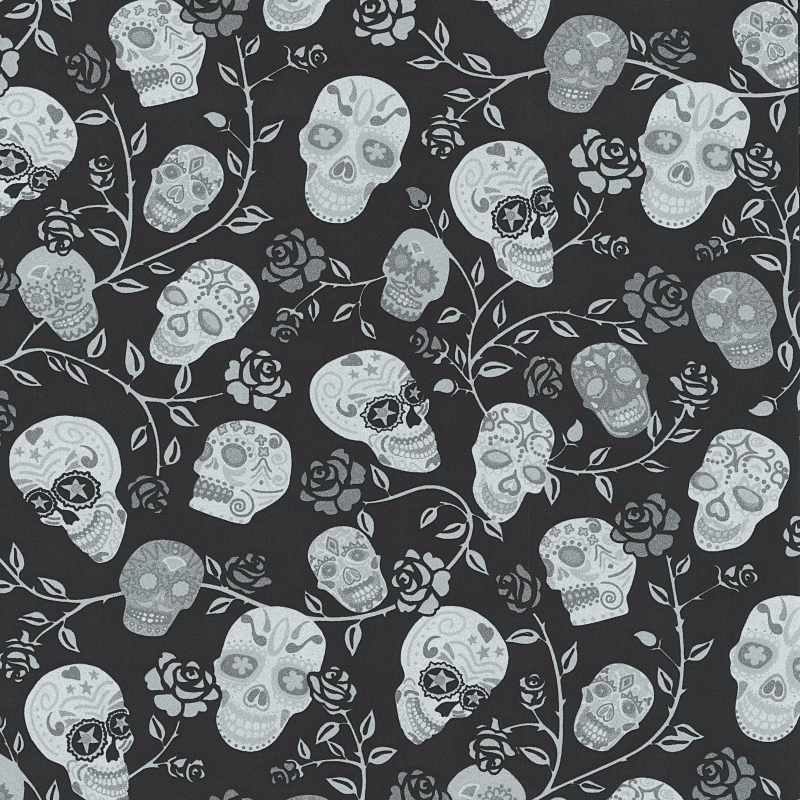 Black Wallpaper Rolls & Sheets