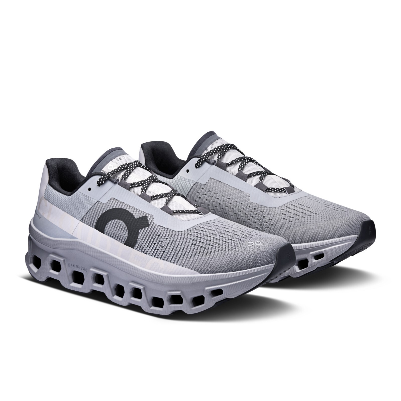 On Cloudmonster Alloy Silver 61.97657 Speedboard Men's Running