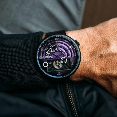 Pre-owned Xeric Halograph Ii Automatic Deep Purple