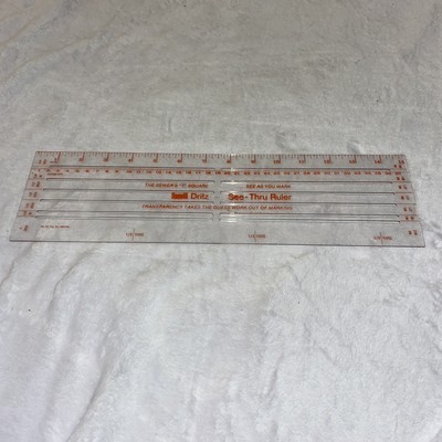 SEWER S T-SQUARE Vintage Ruler No. 621 by Dritz Scovill