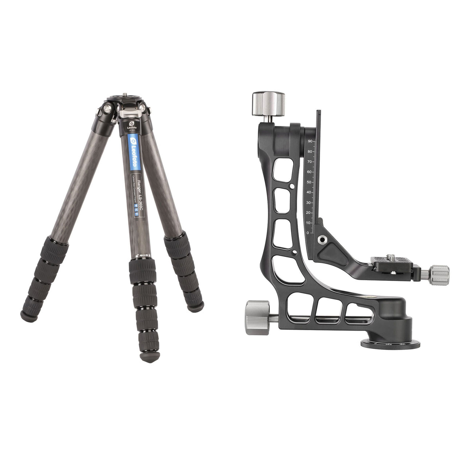 LEOFOTO Ranger LS-365C Carbon Fiber Tripod with PG-1 Gimbal