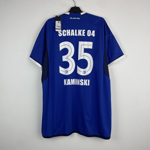 2010-12 Schalke Signed Home Shirt - 7/10 - (L)