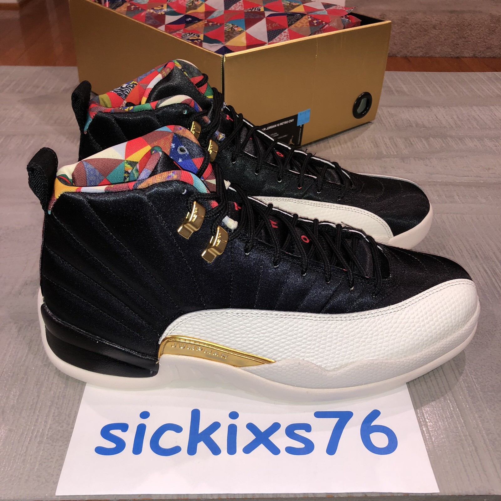 DS Men's NIKE AIR JORDAN 12 RETRO CNY 'Chinese New Year' Sz DS Men's NIKE AIR JORDAN 12 RETRO CNY 'Chinese New Year' Sz