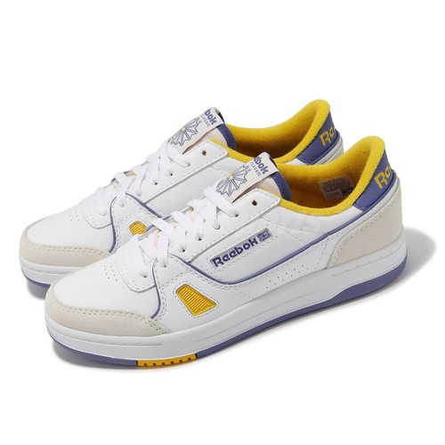 Мужская повседневная обувь Reebok LT Court Pure Grey Yellow Purple LifeStyle 100074609