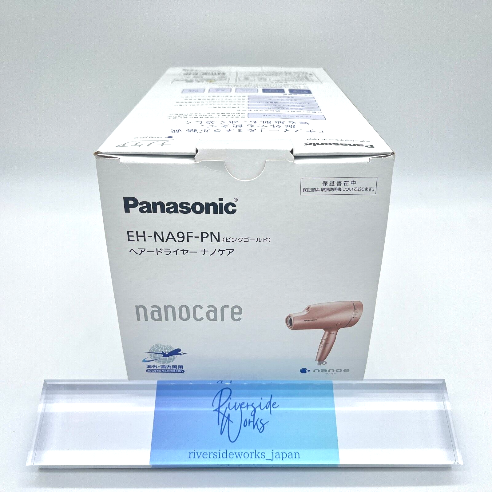Panasonic EH-NA9F-PN Hair Dryer Nano Care nanoe Overseas New
