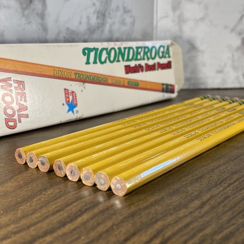 74 VTG Made In USA No 2 Pencils FaberCastell Dixon Berol Empire Unused Old Stock