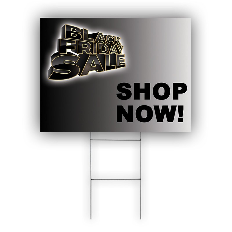 Black Friday Sale Shop Now Friday Special Offer Lawn Vinyl