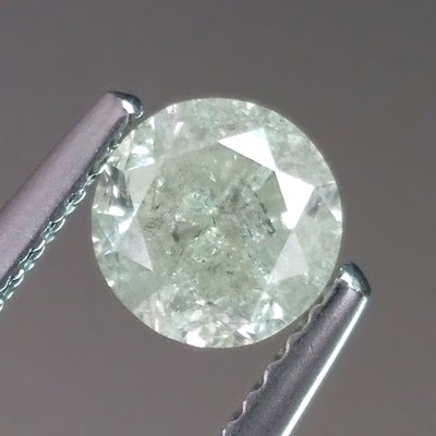 0.90cts 5.9mm Untreated Round White I color Natural Earth Mined Loose Diamonds