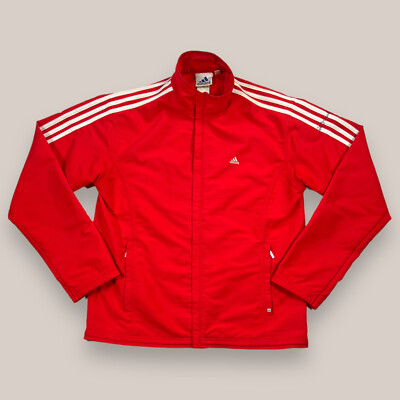 ビンテージ adidas Adi Dassler レッド/ホワイト トラックジャケット